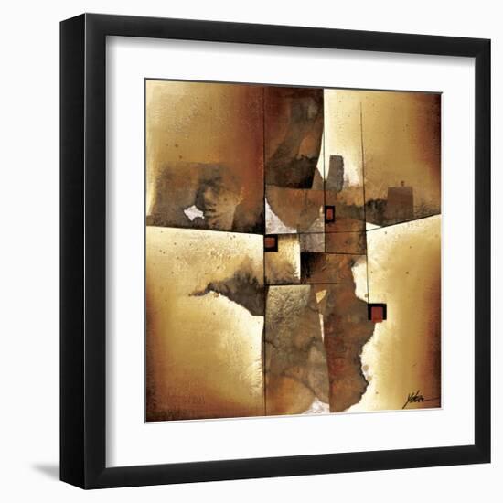 Melted Patterns-Yehan Wang-Framed Giclee Print
