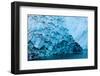 Melting Blue Iceberg, Alaska-Paul Souders-Framed Photographic Print