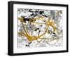 Melting Colors and Gold II-Gina Ritter-Framed Art Print