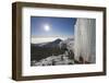 Melting Glacier on Mount Kilimanjaro with Mount Mawenzi in Background-Paul Souders-Framed Photographic Print