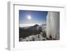 Melting Glacier on Mount Kilimanjaro with Mount Mawenzi in Background-Paul Souders-Framed Photographic Print