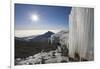 Melting Glacier on Mount Kilimanjaro with Mount Mawenzi in Background-Paul Souders-Framed Photographic Print