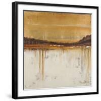 Melting Gold II-Patricia Pinto-Framed Giclee Print