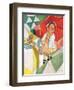 "Melting Ice Cream" or "Joys of Summer", July 13,1940-Norman Rockwell-Framed Giclee Print