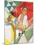 "Melting Ice Cream" or "Joys of Summer", July 13,1940-Norman Rockwell-Mounted Giclee Print