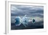 Melting Iceberg, Hudson Bay, Canada-Paul Souders-Framed Photographic Print