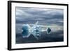 Melting Iceberg, Hudson Bay, Canada-Paul Souders-Framed Photographic Print