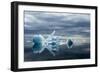 Melting Iceberg, Hudson Bay, Canada-Paul Souders-Framed Photographic Print