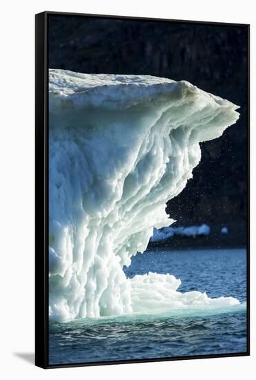 Melting Iceberg, Repulse Bay, Nunavut Territory, Canada-Paul Souders-Framed Stretched Canvas