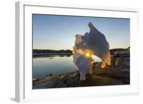 Melting Iceberg, Repulse Bay, Nunavut Territory, Canada-Paul Souders-Framed Photographic Print