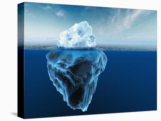 Melting Iceberg-Matthias Kulka-Stretched Canvas