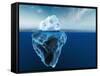 Melting Iceberg-Matthias Kulka-Framed Stretched Canvas