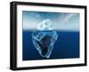 Melting Iceberg-Matthias Kulka-Framed Giclee Print