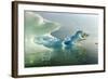 Melting Icebergs, Hudson Bay, Canada-Paul Souders-Framed Photographic Print