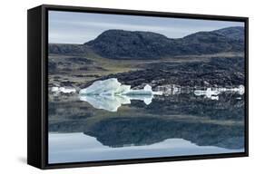 Melting Icebergs, Repulse Bay, Nunavut Territory, Canada-Paul Souders-Framed Stretched Canvas