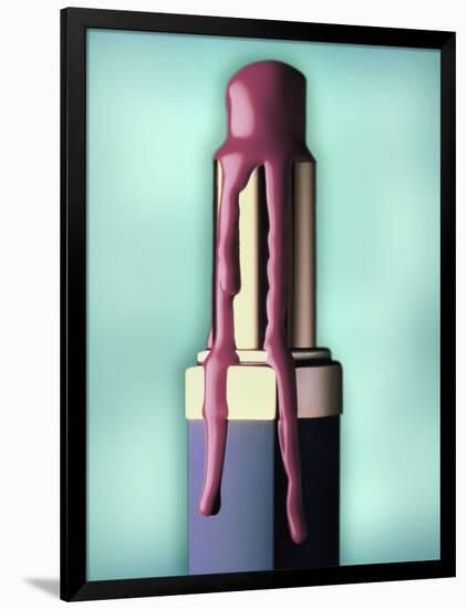 Melting Lipstick-ATU Studios-Framed Photographic Print