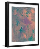 Melting Ocean-Maryse Pique-Framed Giclee Print