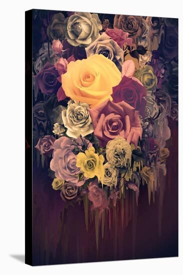 Melting Roses-null-Stretched Canvas