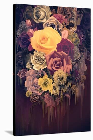 Melting Roses-null-Stretched Canvas