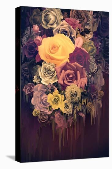 Melting Roses-null-Stretched Canvas