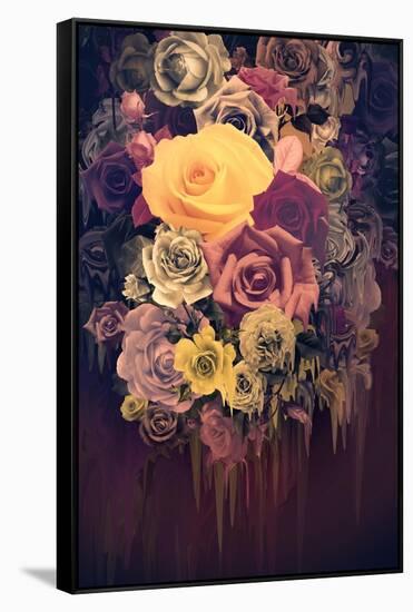 Melting Roses-null-Framed Stretched Canvas