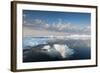 Melting Sea Ice at Sunset, Hudson Bay, Canada-Paul Souders-Framed Photographic Print