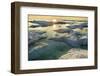 Melting Sea Ice at Sunset Hudson Bay, Canada-Paul Souders-Framed Photographic Print