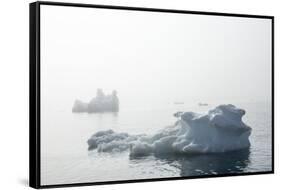 Melting Sea Ice, Hudson Bay, Nunavut Territory, Canada-Paul Souders-Framed Stretched Canvas