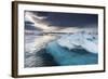 Melting Sea Ice, Hudson Bay, Nunavut Territory, Canada-Paul Souders-Framed Photographic Print