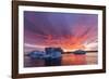 Melting Sea Ice, Hudson Bay, Nunavut Territory, Canada-Paul Souders-Framed Photographic Print