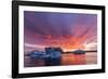 Melting Sea Ice, Hudson Bay, Nunavut Territory, Canada-Paul Souders-Framed Photographic Print