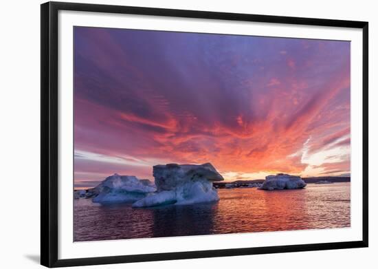 Melting Sea Ice, Hudson Bay, Nunavut Territory, Canada-Paul Souders-Framed Photographic Print