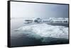 Melting Sea Ice, Repulse Bay, Nunavut Territory, Canada-Paul Souders-Framed Stretched Canvas
