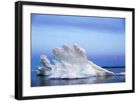 Melting Sea Ice, Repulse Bay, Nunavut Territory, Canada-Paul Souders-Framed Photographic Print