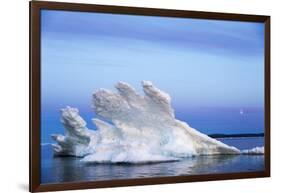 Melting Sea Ice, Repulse Bay, Nunavut Territory, Canada-Paul Souders-Framed Photographic Print