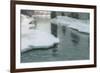 Melting Snow, 1887-Fritz Thaulow-Framed Giclee Print