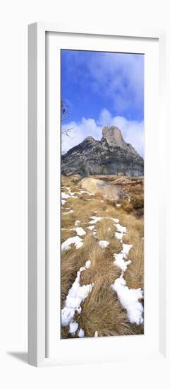 Melting Snow Vert-Wayne Bradbury-Framed Photographic Print