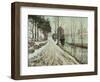 Melting Snow-Ernest Lawson-Framed Giclee Print