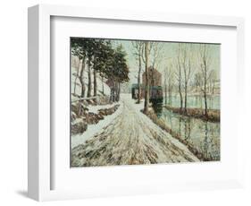 Melting Snow-Ernest Lawson-Framed Giclee Print