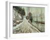 Melting Snow-Ernest Lawson-Framed Giclee Print