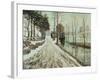 Melting Snow-Ernest Lawson-Framed Giclee Print