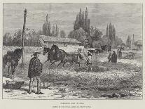 Threshing Corn in Chile-Melton Prior-Giclee Print