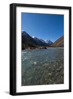 Meltwater from the Himalayas, Thimpu District, Bhutan, Asia-Alex Treadway-Framed Photographic Print
