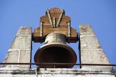 Bell on Roof of Casa Borda, Casa De La Cultura De Taxco, Plaza Borda, Zocalo, Taxco, Guerrero State-Melvyn Longhurst-Photographic Print