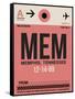 MEM Memphis Luggage Tag II-NaxArt-Framed Stretched Canvas