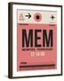 MEM Memphis Luggage Tag II-NaxArt-Framed Art Print