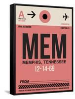 MEM Memphis Luggage Tag II-NaxArt-Framed Stretched Canvas