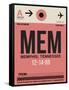 MEM Memphis Luggage Tag II-NaxArt-Framed Stretched Canvas