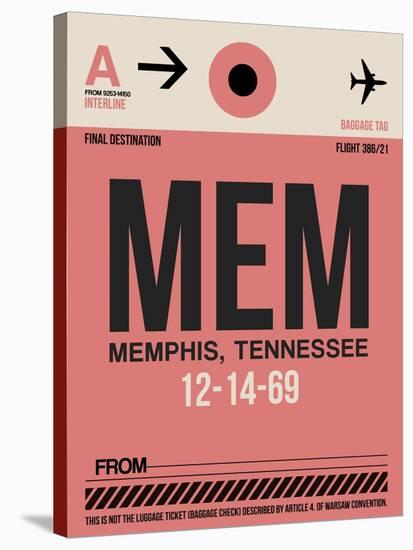 MEM Memphis Luggage Tag II-NaxArt-Stretched Canvas