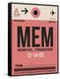 MEM Memphis Luggage Tag II-NaxArt-Framed Stretched Canvas